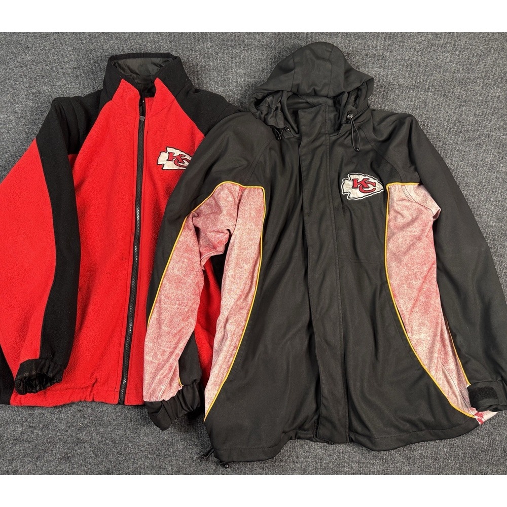 Kansas City Chiefs NFL Reversible 2 Coats In 1 Size Medium VINTAGE G-III Apparel